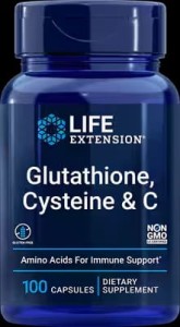 Life Extension Glutathione, Cysteine & C Glutation Cysteina
