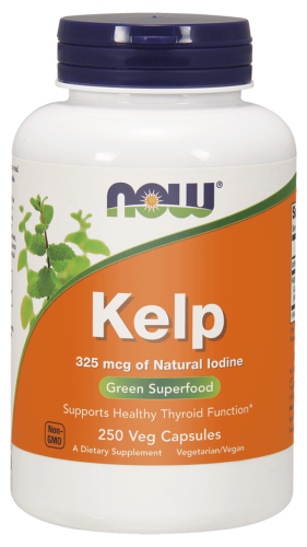 NOW Foods Kelp Jod 325mcg 250kaps 