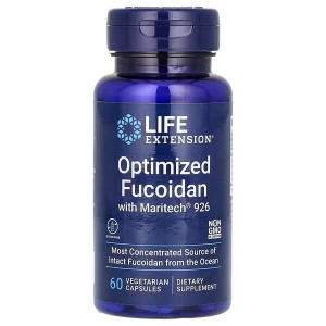 Life Extension, Zoptymalizowany fukoidan z Maritech 926, 60 kapsułek fucoidan