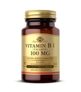Solgar Witamina B1 (Tiamina)100mg (100kap) 