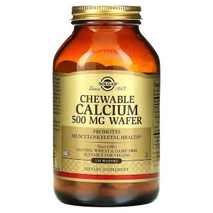 Solgar, Wapń do żucia, 500 mg, 120