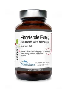 Kenay Fitosterole EXTRA z dodatkiem steroli roślinnych (60 kapsułek) - suplement diety 