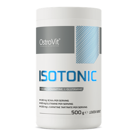 OstroVit Izotonik 500 g cytrynowo-miętowy  elektrolity 