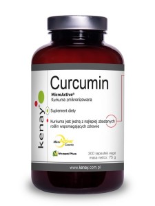 Kenay Kurkuma - MikroActive Curcumin (300 kapsułek) - zmikronizowana kurkuma