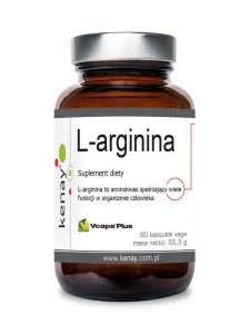 Kenay L-Arginina (60 kapsułek) - suplement diety 