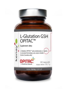 Kenay L-Glutation GSH OPITAC™ (60 kapsułek) - suplement diety 