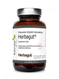 Kenay Mieszanka indyjskich ekstraktów Herbagut® (60 kapsułek) - suplement diety