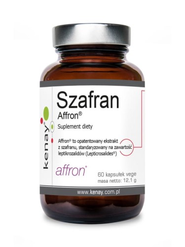 kenay SZAFRAN Affron® (60 kapsułek vege) - suplement diety 