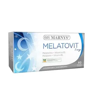  Marnys Melatovit Melatonina 1 mg + Witamina B6, 60 kaps. wege