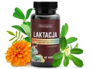 Skoczylas Laktacja dla kobiet karmiących Kwas foliowy, DHA, B6 B12
