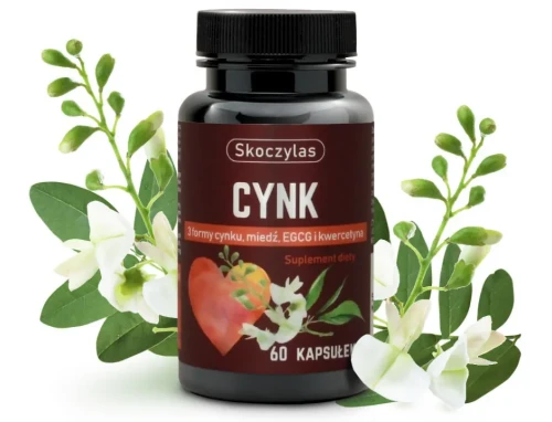 Skoczylas Cynk 3 formy, miedź, EGCG i kwercetyna
