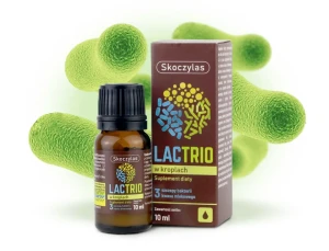 Skoczylas Lactrio, probiotyk w kroplach