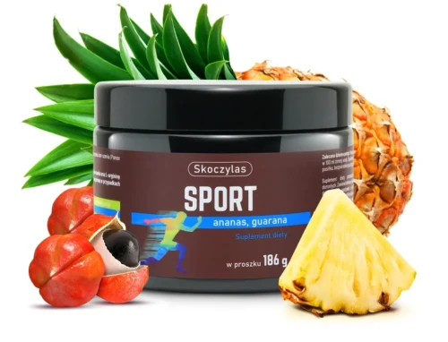 Skoczylas Sport ananas, guarana żeń szeń l-cytrulina l-arginina