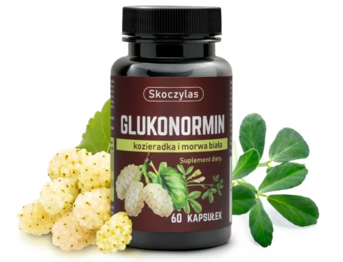 Skoczylas Glukonormin Kozieradka Morwa Cynamon Kwercetyna