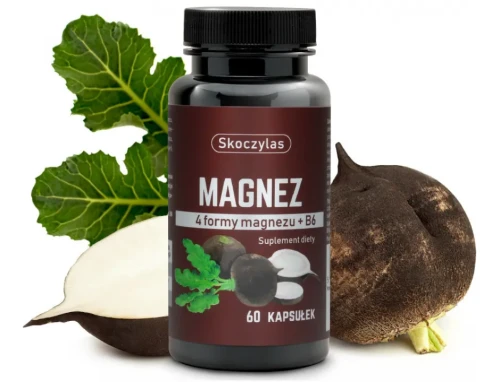 Skoczylas Magnez 4 formy - czarna rzepa
