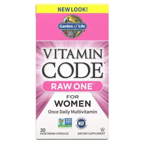  Garden of life Vitamin Code Raw One for Women 30  Multivitamin Caps 30 kaps