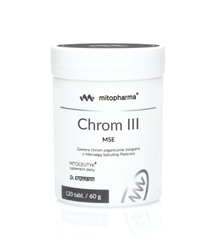 Mito Pharma Dr. Enzmann Chrom III MSE trójwartościowy 120kaps