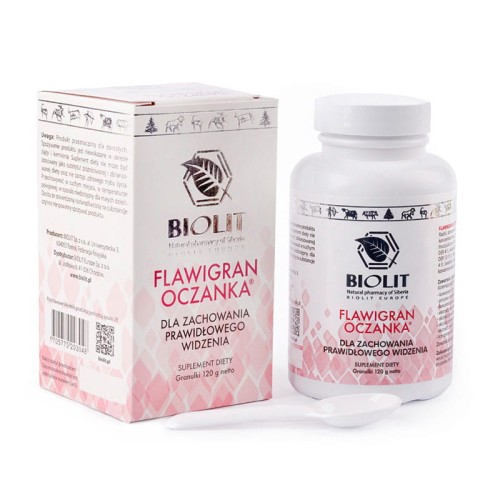 Biolit Flawigran – Oczanka Rokitnik Dzika róża Borówka Świetlik Gryka 