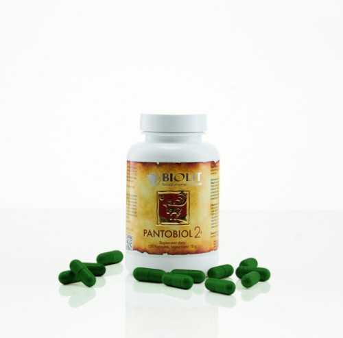 Biolit Pantobiol 2+ Wapń Poroże Koniczyna Chitosan Witamina C