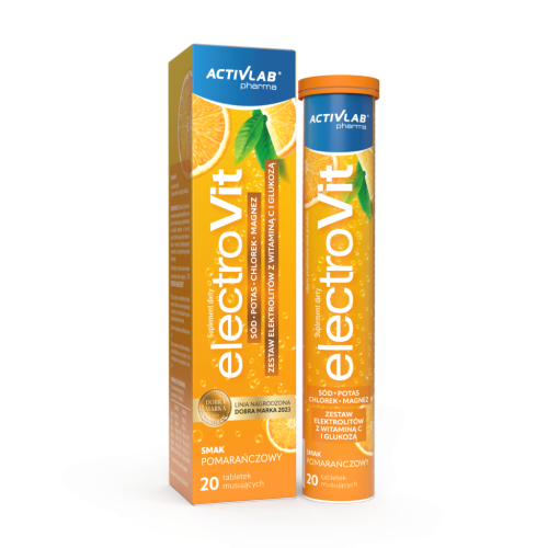 Activlab Electrovit elektrolity z cytrynianem magnezu