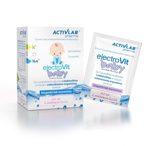 Activlab ElectroVit Baby PURE - 10 sasz Elektrolity