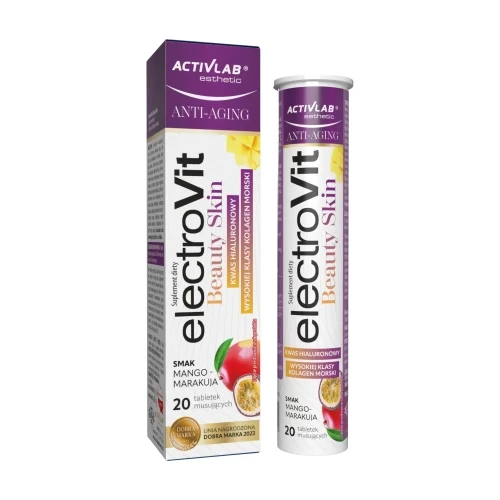 Activlab ElectroVit BEAUTY SKIN Elektrolity Kolagen Kwas hialuronowy Cynk
