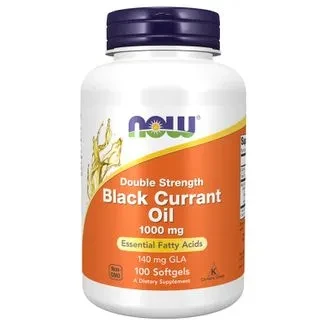  Now Foods Black Currant Oil, olej z nasion czarnej porzeczki 1000 mg, 100 kapsułek