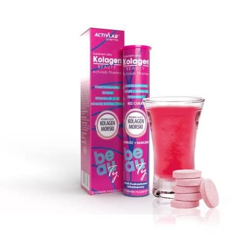 Activlab Kolagen Beauty w tabletkach musujących
