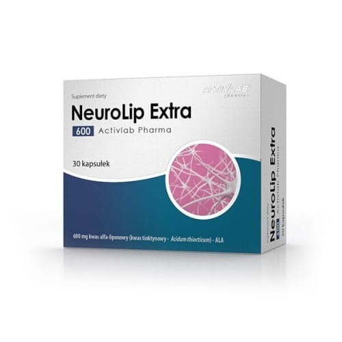 Activlab NeuroLip Extra 600 ALA kwas tioktynowy Alfa liponowy