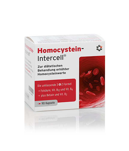 Mito Pharma Homocystein-Intercell® Homocysteina B6 B12 Betaina Kwas foliowy