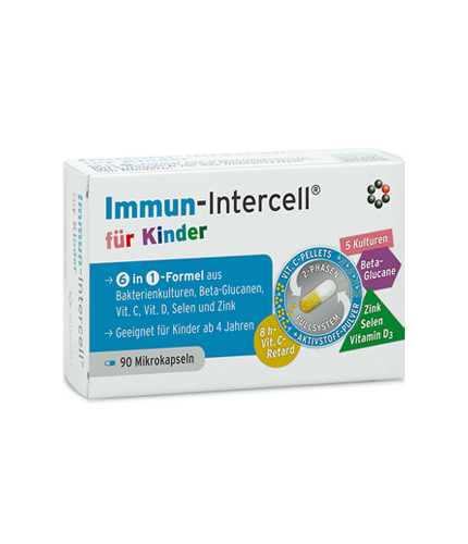 Mito Pharma Immun-Intercell® akut dla dzieci Witamina C cynk selen D3 Probiotyki (1)
