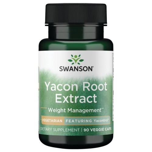 SWANSON Yacon Root Extract 100mg 90vcaps Polimnia odchudzanie 