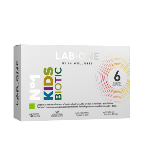 Lab One N°1 KidsBiotic 6mld Plantarum Breve Rhamnosus