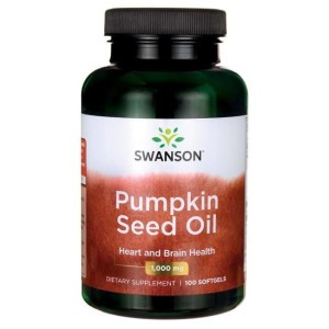  Swanson pumpkin Olej z pestek dyni - 1000mg/100kaps