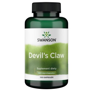 SWANSON Devils - Devil`s Claw 500mg/100kaps  czarci pazur
