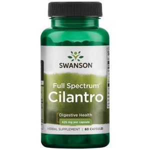 Swanson Full Spectrum Cilantro (Kolendra siewna) 60 kaps