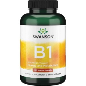 Swanson Witamina B1 B-1 100mg Tiamina