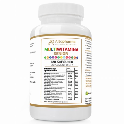 Altopharma Multiwitamina SENIOR 120 kapsułek