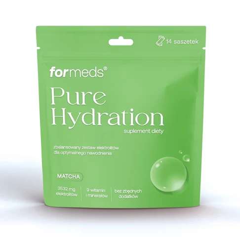 Formeds Pure Hydration Matcha Elektrolity Sód Magnez Potas