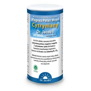 Jacobs  ph balance Magnez Potas Wapń Cytryniany proszek zasadowy 