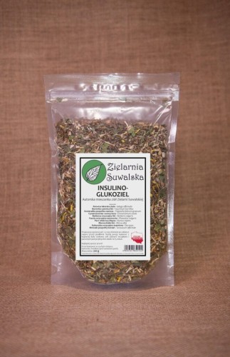Zielarnia Suwalska Insulino-glukoziel 200 g Berberys Cynamon Morwa Kozieradka