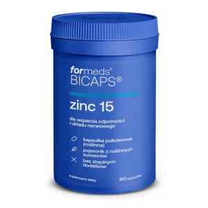 ForMeds BICAPS® ZINC 15 Cynk Miedź