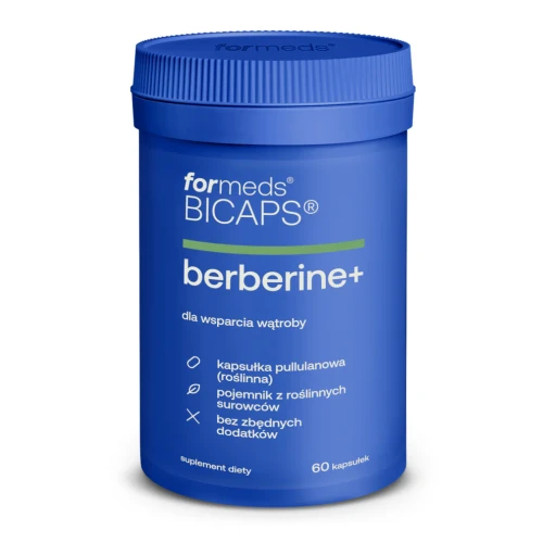 Formeds BICAPS berberine+ Berberyna Karczoch Ostropest