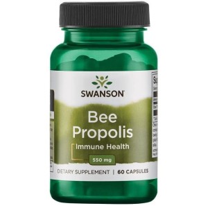 Swanson Bee propolis kit pszczeli 550mg 60kaps