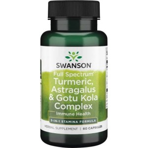 Swanson Turmeric Astragalus Gotu kola