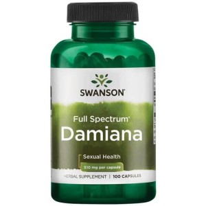 Swanson Damiana - afrodyzjak 510mg 100kaps