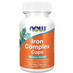 Now Foods Iron Complex Caps 100 kapsułek