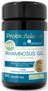 Aliness ProbioBALANCE, MAX Rhamnosus GG Balance 5 mld. x 60 vege caps.