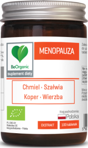     Aliness Menopauza BIO 450 mg x 100 tabletek Chmiel Koper Wierzba Szałwia