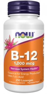 NOW Foods Witamina B-12 1000mcg 250tab